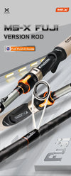 Histar Finesse System BFS MS-X Carbon Casting/Spinning Rod 1.68M UL/M/ML/MH 2PC