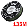 Sufix SFX 8 Strands PE Braid 135m/150m 20-101LB
