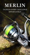 Tsurinoya Merlin Spinning Reel 5.2:1 4-9kg Max Drag 9+1BB