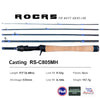 PureLure Amaro Casting/Spinning Rod 2.03m-2.45m 2PC M ML H MH XH