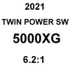 Shimano TWIN POWER SW (2021 Version) Spinning Reel 6.2:1/4.9:1/5.7:1/4.6:1/5.6:1 9-10+1BB