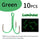 10pcs Lumo Green