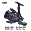 Kingdom Tegmen High Speed Carbon Spinning Reel 5.2:1/6.2:1 9Kg Max Drag 10+1BB