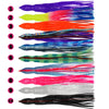 Gowave SS-30 12Inch Big Game Trolling Skirted Squid Lures 10PC