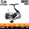 Daiwa Certate SW (2024 Model) Spinning Reel 10-12+1/BB 5.2:1/5.2:1/5.7:1/6.2:1/4.9:1