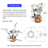Widesea Portable Camping Stove & Cookware Set 1.3L Pot 440ML