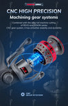 Abu Garcia Max Elite Spinning Reel 6.2:1 9+1BB Max Drag 2.9-6.4KG Zenon Series V-TYPE Turret C6 Carbon Fiber Frame