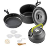Outdoor Camp Cookware Set for 1-3 People