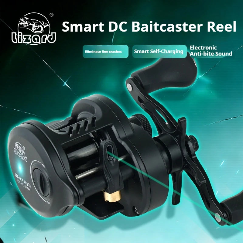 LIzard Black Myth DC Baitcasting Reel 7.2:1 5+1BB 5Kg Max Drag – Pro Tackle World