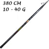 UDOCHKA Cobra Telescopic Spinning Carbon Rod FAST 3.8m 5.2m