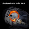 Runcl Brutus Spincast Reel 4.0:1 Gear Ratio 5+1BB/7+1BB