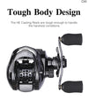 Tsuinoya HURRICANE BFS Baitcasting Reel 6.6:1 Ratio 4+1BB