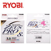 Ryobi ZEUS PRO 150M 0.6#-5.0# 10.6LB-57.2LB 8X Strand Braided PE Fishing Line