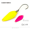 Countbass 2.4g 3/32oz Fishing Spoons