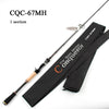 Kuying Conqueror 1.95m/1.98m/2m/2.04m/2.08m Fast 1PC Carbon Bass Master Spinning/Casting Rod