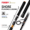 Noeby Exsense Shore Spinning Fishing Rod 2.6m MH H 2PC