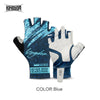 Kingdom Ice Silk Fabric Breathable Half Finger Fishing Gloves