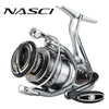 Shimano NASCI FC 4/5BB+1RB 4.7:1/5.0:1/5.6:1/6.0:1/6.2:1 Spinning Reel