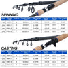 Sougayilang SG1B 1.8m-2.7m Telescopic Fishing Rod