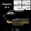 Megabass SV-3 3/4 5/8 Oz. DW/ SR Double Willow Spinnerbait
