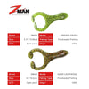 Z-Man FINESSE FROGZ 3pcs/bag 70mm 4 Colors Soft Plastic Frogs