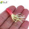 Hengjia 50Pc/Pack 4.5cm 0.8g Soft Plastic Tube Baits