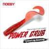 Noeby Power Grub Soft Plastic Grub 6Pcs/Lot