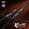 Kingdom Keel III 1.95m-3m L ML M MH Carbon Fast Action Spinning/Casting Rod
