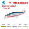 Megabass Marine Gang 120F 120 90 F 90S Floating Casting/Trolling Jerkbait