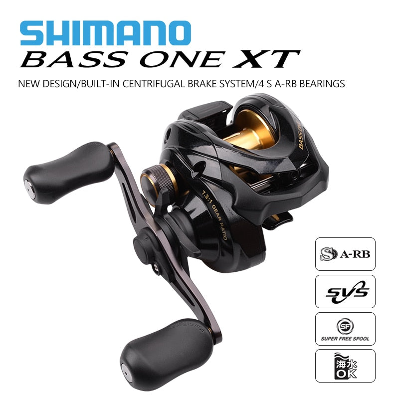 shimano bass one xt rod Shimano Bass One XT Baitcasting Reel 7.2:1 4+1BB 5.0kg Max Drag – Pro Tackle World