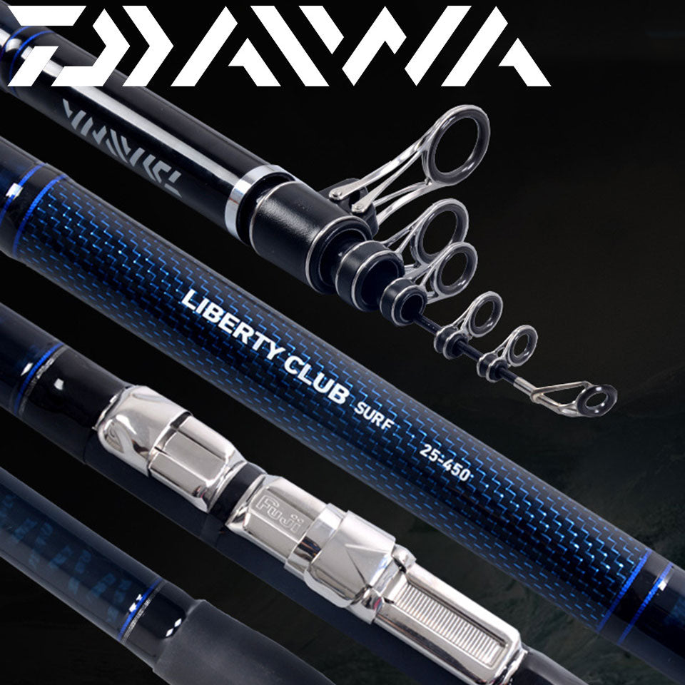 Daiwa Liberty Club SURF Telescopic Fishing Rod 2.7-4.5m Daiwa Liberty Club SURF Telescopic Fishing Rod 2.7-4.5m