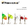 FISH KING 1Pc 3.9g 4.6g 7.4g 10.8g 15g Spinner