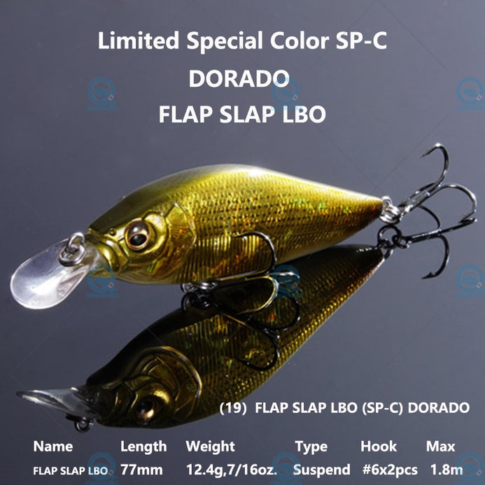 Megabass FLAP SLAP 77mm/10.63g Jerkbait – Pro Tackle World