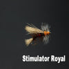 Contemplator STIMULATOR 5Pcs Caddis/Stonefly 10#-12# Fly Fishing Flies