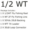 Angler Dream WT Fly Fishing Reel Combo Set
