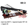 Goture 2.7M/3.0M Fly Fishing Rod Reel Lures Combo Kits