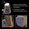 Maximumcatch Fly Fishing Chest Bag With Molded Fly Bench