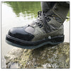 Jeerkool Leather Felt or Rubber Sole Boots, Anti Skid, Quick Drying Wading Boots