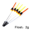 FTK 5pcs Luminous Barguzinsky Fir Stick Floats