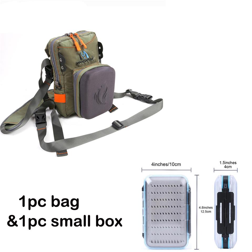 Maximumcatch Fly Fishing Chest Bag With Molded Fly Bench – Pro