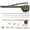 Lixada LF 4 Section Fly Fishing Rod Reel Combo Starter Kit