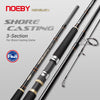 Noeby Nonsuch Shore Casting Spinning Fishing Rod 3.05m/3.35m H XH 3PC