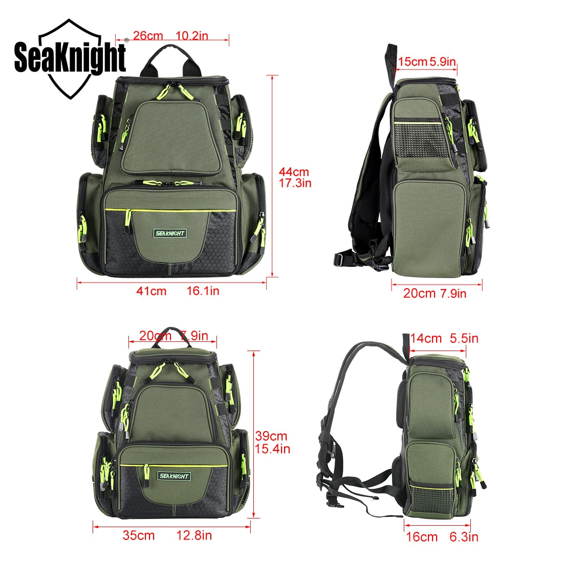 SeaKnight SK004 25L/7.5L Tackle Backpack – Pro Tackle World
