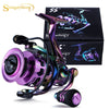Sougayilang SC/LY Spinning Reel 12+1BB Colorful Ultralight 6.0:1/5.2:1 39lb Max Drag