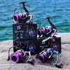 Sougayilang SC/LY Spinning Reel 12+1BB Colorful Ultralight 6.0:1/5.2:1 39lb Max Drag