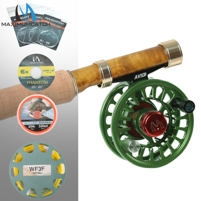 Maximumcatch Maxcatch Fly Fishing Rod and Reel Complete Kit – Pro Tackle  World