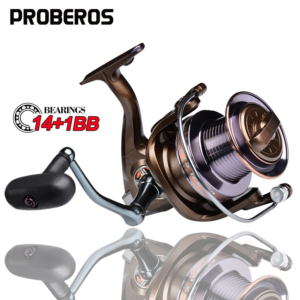 ProBeros CTS Series 14+1BB 4.0:1/4.7:1 26-30KG Drag Spinning Reel – Pro  Tackle World