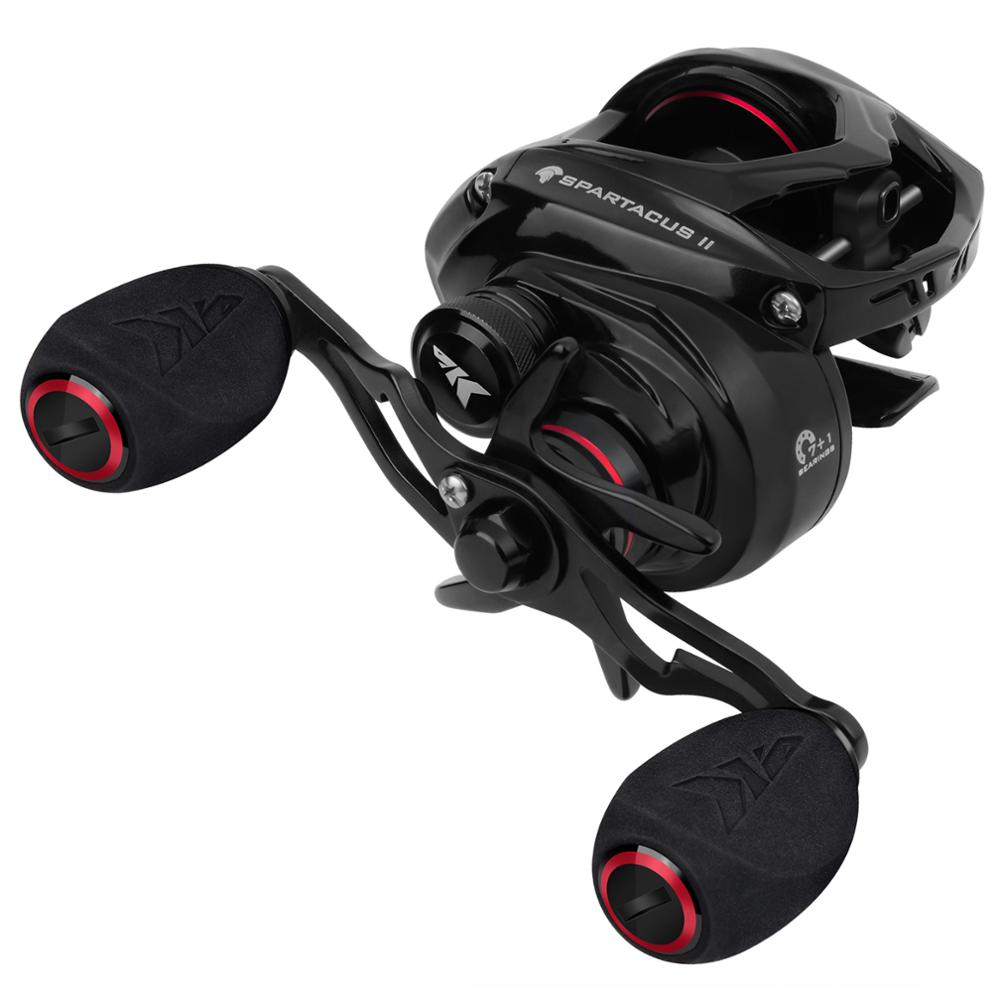 KastKing Spartacus II Baitcasting Reel 8KG Max Drag 7+1BB 7.2:1 – Pro Tackle World