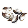 6/10Pc Lot #12 Woolly Worm Brown Caddis Nymph Fly Fishing Lure