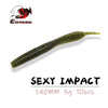ESFISHING Sexy Impact Soft Worm 140mm/5g 10Pcs